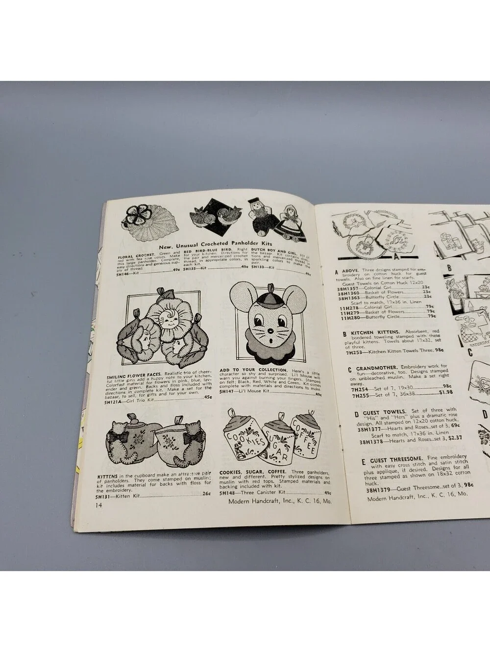 Vintage 1949-50 Catalog Aunt Ellen's Complete Guide to Needlework w/ Order Form